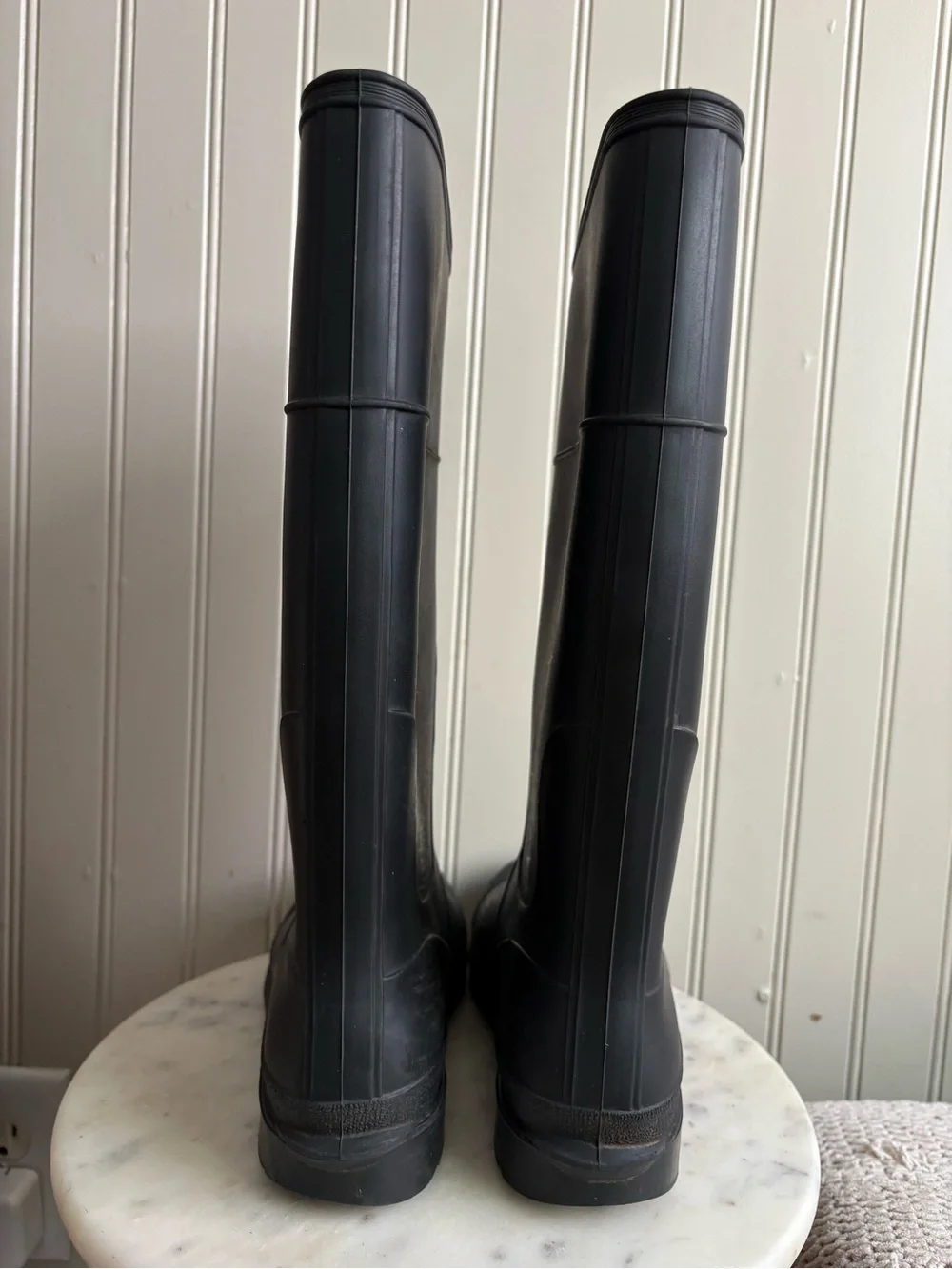 Lacrosse Rubber Rain Boots Men’s 8 Black Classic Outdoor Fishing Waterproof